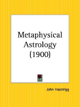 portada metaphysical astrology (en Inglés)