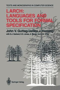 portada larch: languages and tools for formal specification (en Inglés)