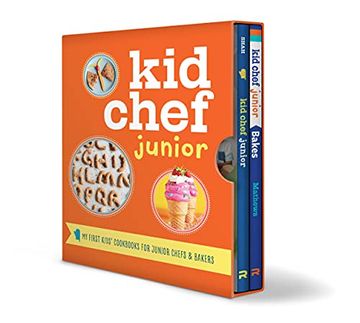 portada Kid Chef Junior Set: My First Kids Cookbook for Ages 4-8 (en Inglés)