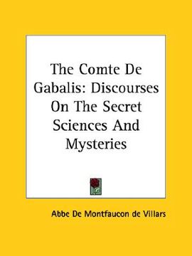 portada the comte de gabalis: discourses on the secret sciences and mysteries