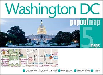 portada Washington dc Popout map (Popout Maps) 