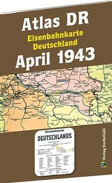 portada Atlas dr April 1943 - Eisenbahnkarte Deutschland (en Alemán)