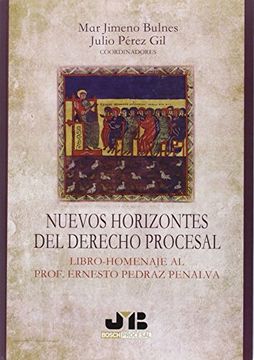 portada Nuevos horizontes del Derecho procesal: Libro-Homenaje al Prof. Ernesto Pedraz Penalva (Bosch Procesal)