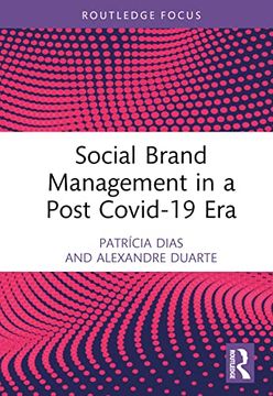 portada Social Brand Management in a Post Covid-19 era (Routledge Focus on Business and Management) (en Inglés)
