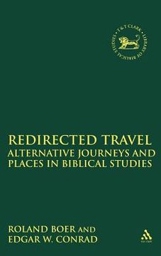 portada redirected travel: alternative journeys and places in biblical studies (en Inglés)