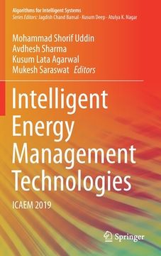 portada Intelligent Energy Management Technologies: Icaem 2019 (en Inglés)