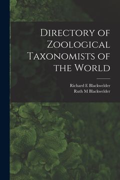 portada Directory of Zoological Taxonomists of the World (en Inglés)