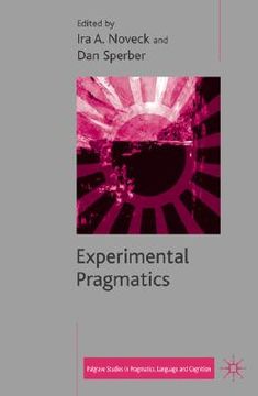 portada experimental pragmatics (en Inglés)