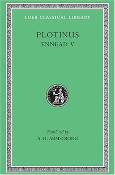 portada Plotinus v: Ennead v (Loeb Classical Library, 444) (in English)