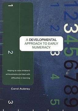 portada developmental approach to early numeracy (en Inglés)