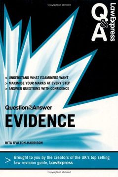 portada Law Express Question and Answer: Evidence law (Q&A Revision Guide) (Law Express Questions & Answers) (en Inglés)