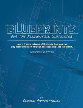 portada Blueprints for the Residential Contractor (en Inglés)