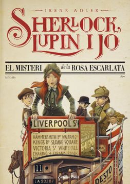 portada Sherlock, Lupin i jo 3. El Misteri de la Rosa Escarlata (in Catalan)