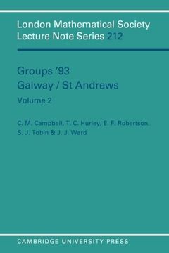 portada Groups '93 Galway (in English)