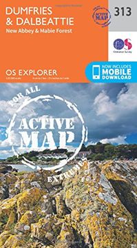 portada Dumfries and Dalbeattie 1 : 25 000 (OS Explorer Active Map)