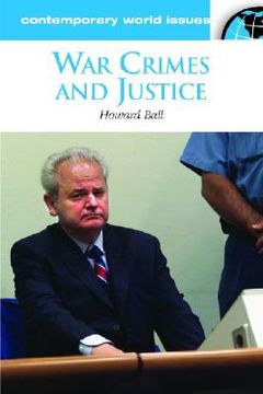 portada war crimes and justice: a reference handbook (en Inglés)