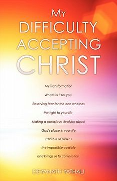 portada my difficulty accepting christ (en Inglés)