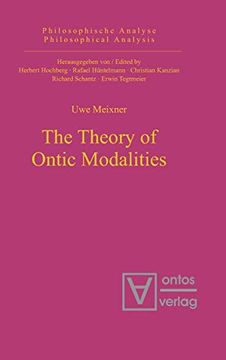 portada The Theory of Ontic Modalities (Philosophische Analyse (en Inglés)