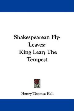portada shakespearean fly-leaves: king lear; the tempest (en Inglés)