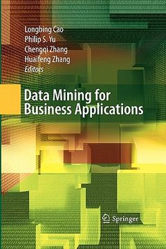 portada data mining for business applications (in English)