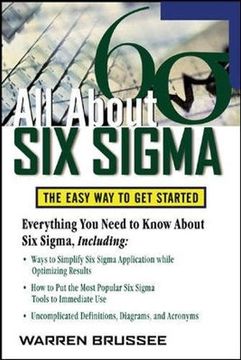 portada All About six Sigma: The Easy way to get Started (All About Series) (en Inglés)