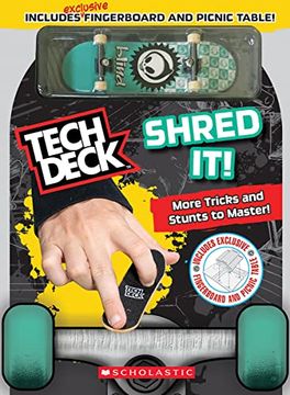portada Shred it! (Tech Deck Guidebook): Gnarly Tricks to Grind, Shred, and Freestyle! (in English)
