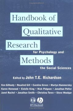 handbook of qualitative research methods for psychology & the social sciences