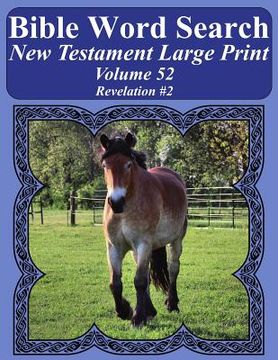 portada Bible Word Search New Testament Large Print Volume 52: Revelation #2