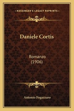 portada Daniele Cortis: Romanzo (1906) (en Italiano)