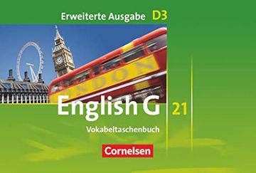 portada English g 21 - Erweiterte Ausgabe d: Band 3: 7. Schuljahr - Vokabeltaschenbuch (en Inglés)