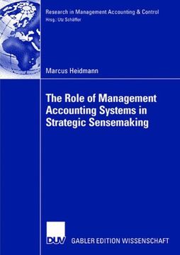 portada the role of management accounting systems in strategic sensemaking (en Inglés)