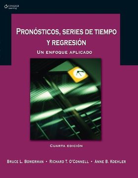portada Pronosticos, Series de Tiempo y Regresion: Un Enfoque Aplicado