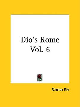 portada dio's rome vol. 6 (in English)