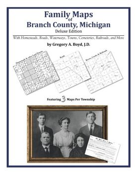 portada Family Maps of Branch County, Michigan (in English)
