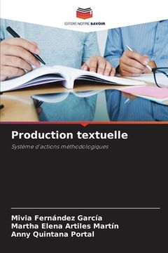 portada Production textuelle (en Francés)