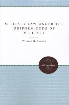 portada military law under the uniform code of military justice