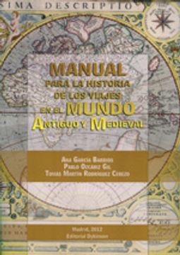 portada Manual Para la Historia de los Viajes en el Mundo Antiguo y Medieval