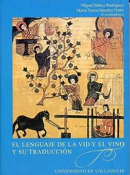 portada El Lenguaje de la vid y el Vino y su Traducción