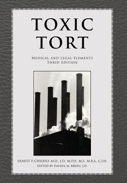 portada toxic tort: medical and legal elements third edition