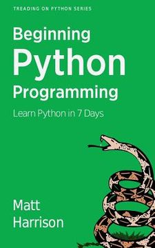 portada Treading on Python Volume 1: Foundations of Python