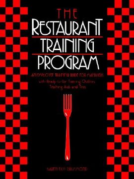 portada the restaurant training program: an employee training guide for managers
