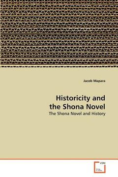 portada historicity and the shona novel (en Inglés)