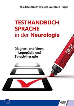 portada Testhandbuch Sprache in der Neurologie Diagnostikverfahren in Logopdie und Sprachtherapie (en Alemán)