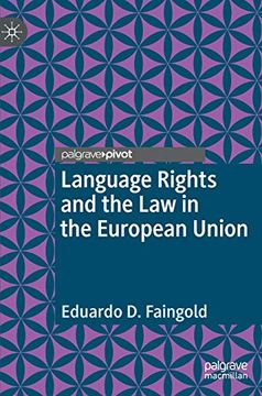 portada Language Rights and the law in the European Union (en Inglés)