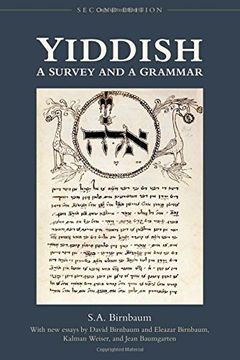 portada Yiddish: A Survey and a Grammar (in English)