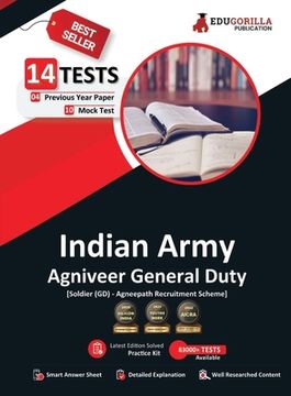 portada Indian Army Agniveer General Duty 2023 (English Edition) - Agneepath Scheme: Sainik GD (Soldier) - 10 Mock Tests and 4 Previous Year Papers with Free (in English)