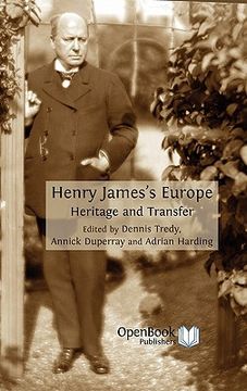 portada henry james's europe: heritage and transfer (in English)