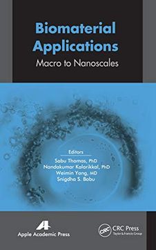 portada Biomaterial Applications: Micro to Nanoscales (en Inglés)