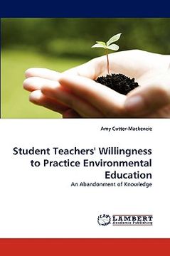 portada student teachers' willingness to practice environmental education (en Inglés)