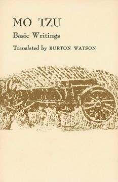 portada Mo Tzu: Basic Writings (in English)